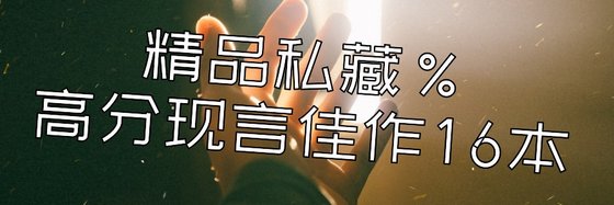 精品私藏%高分现言佳作16本